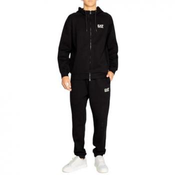 Chándal EA7 Visibility Contrast Logo negro puro 3XL