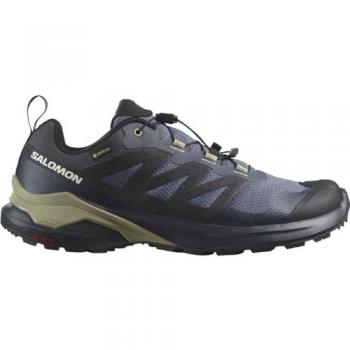 Salomon X-Adventure Gore-Tex Zapatillas de Trail Running para Hombre, Color Negro, Talla 44 2/3
