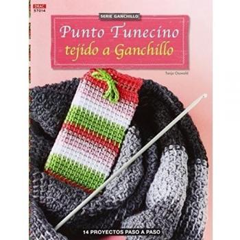 Crea Con Patrones. Serie Ganchillo. Punto Tunecino Tejido A Ganchillo - Número 14