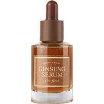 I'M FROM Ginseng Serum 30ml - Facial serum enriched with ginseng extract, provides hydration, brightening effect, anti-aging properties, improves skin elasticity, suitable for all skin types