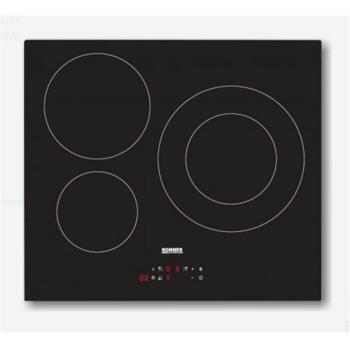 Vitrocerámica de Inducción Rommer INDU.M-65 - 3 Zonas de Cocción, Ancho 59 cm