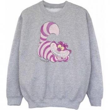 Sudadera gris para niñas de Alicia en el País de las Maravillas con diseño del Gato de Cheshire 12-13 años