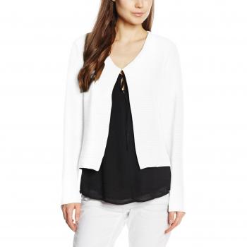 ONLY Onlleco Odessa L/s Cardigan Jrs Noos, Torera para Mujer, Blanco
