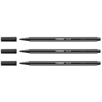 STABILO Pen 68 rotulador Negro 1 piezas