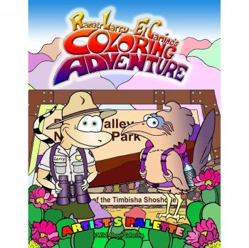 Paleta de Colores: La Aventura de Colorear de Ranger Larry y El Camino
