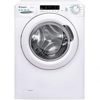 Candy Smart CS 1482DE/1-S, Lavadora 8 kg, 1400 rpm, Planchado fácil, 5 programas rápidos, WiFi, Bluetooth, Blanco