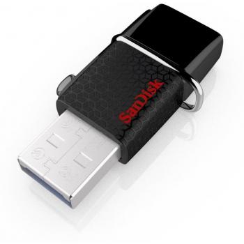 Sandisk SDDD2-064G-G46 Memoria Flash Usb Ultra Dual de 32 Gb con Usb 3.0 Y Hasta 130 Mb/S, 64 Gb, Negro