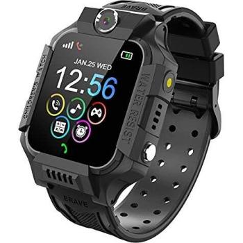 PTHTECHUS Reloj Inteligente Niño de Podómetro, Smartwatch Niños con 14 Juegos SOS Llamada MúSica Linterna Cámara Despertador Regalos para niños de 4 a 12 años