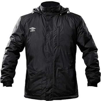 UMBRO Ethereal Anorak Chaqueta Térmica con Capucha, Hombre, Negro, S