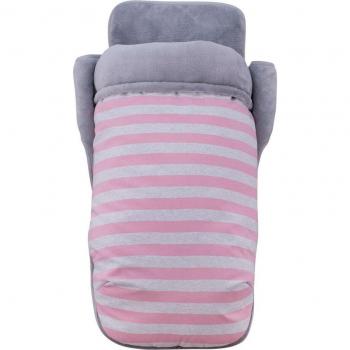 Saco para silla de paseo Maclaren con forro polar impermeable Jyoko Pink Island