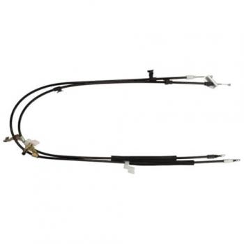 Cable de freno de mano ABE C7G017ABE, compatible con vehículos, incluye características como alta resistencia, fácil instalación y diseño específico para garantizar un ajuste perfecto en las posiciones traseras derecha e izquierda
