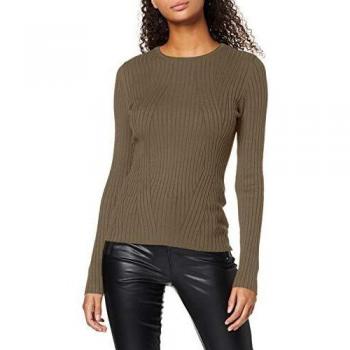 Only Onlnatalia L/s Rib Pullover Knt Noos Suéter, Hoja De UVA, M para Mujer