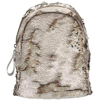 Depesche 10475 - Mochila con lentejuelas, color dorado y multicolor