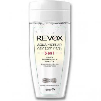 Agua Micelar Desmaquillante Facial y Ojos: 150 ml - Revox