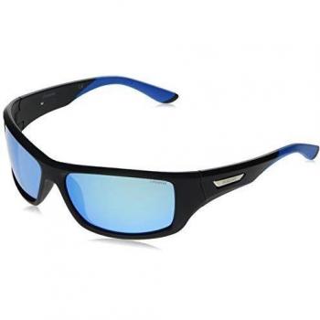 POLAROID SPORT Men's PLD 7013/S Sunglasses, BLKTURQUO, 63