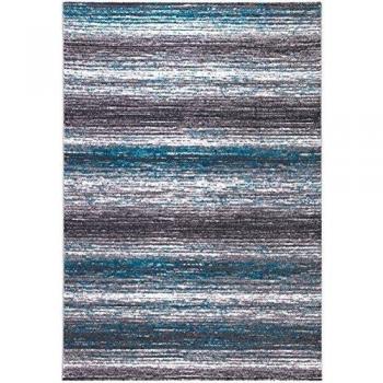 DolceMora Sehrazat Lena 301 - Alfombra, 1.10 x 0.60 x 11.00 cm, color turquesa