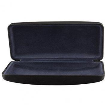 Estuche para gafas con acabado metalizado y forro de terciopelo en colores diferentes