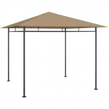 Cenador 3x3x2,7 m 180 g/m² Parasol Pérgola Jardín Toldo Color Crema, Antracita, Taupé