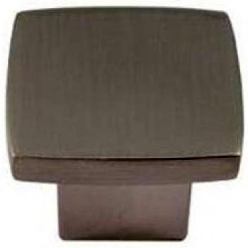 Pomo Niquel Cepillado de 25x25mm