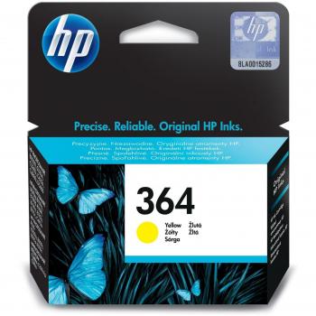 HP 364 Yellow Original Ink Cartridge (CB320EE)