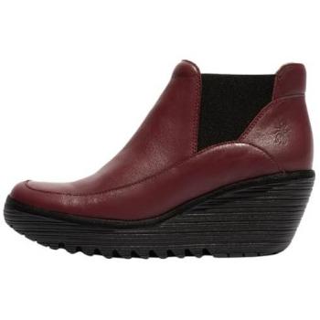 Fly London YOFI Women's Low Ankle Boots in Bordeaux
