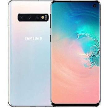 Teléfono Móvil Samsung Galaxy S10 Libre de Sim - Blanco Prismático, 128 GB