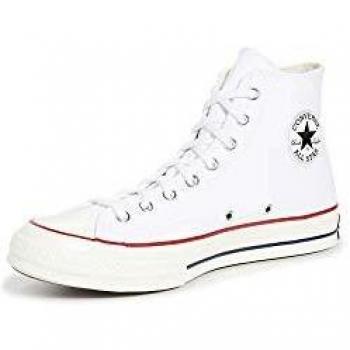 Converse Chuck Taylor All Star 70 Heritage Hi Top Sneakers - White Canvas