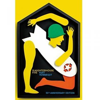 Slaughterhouse-Five: 50th Anniversary Edition - novela de ciencia ficción, autor Kurt Vonnegut, tapa dura, 275 páginas, edición conmemorativa del 50 aniversario, incluye introducción del autor y notas adicionales