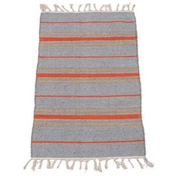 Kilim Original Auténtico Hecho A Mano 80x50 CM Lavable a Máquina 30°
