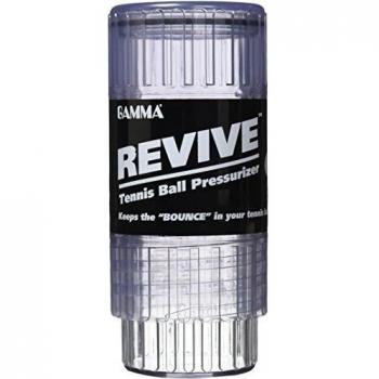 Gamma Revive - Presurizador de Pelotas de Tenis – Bote de Almacenamiento de Bolas presurizadas, Mantiene Las Bolas Frescas, conserva y restaura el Rebote de la Bola