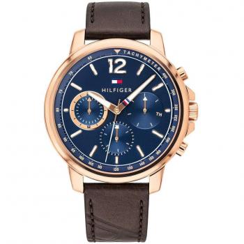 Tommy Hilfiger Landon Multi-Dial Men's Quartz Leather Watch 1791532