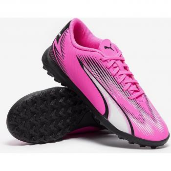 Zapatillas de fútbol sala Puma Ultra Play Infantil Fucsia