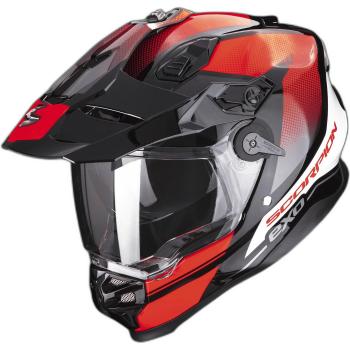 Casco de motocross Scorpion ADF-9000 Air Trail Negro Rojo (XS)