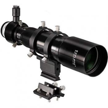 EXPLORE SCIENTIFIC 10x60 Finder and Guide Scope with Helical Focuser and 1.25 T2 Connection