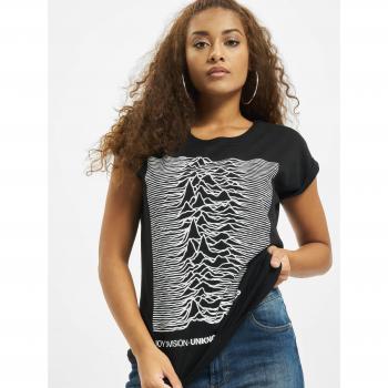 Urban Classics Plus Size Women's Short Sleeve T-shirt - Joy Divion Up Black 4XL