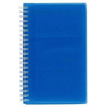Exacompta 701571 - Tarjetero doble espiral, multicolor