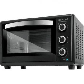 Cecotec Bake&Toast 3090 Black Gyro Electric Convection Oven with Rotisserie, 30L Capacity, 1500W, Interior Light, 5 Cooking Modes