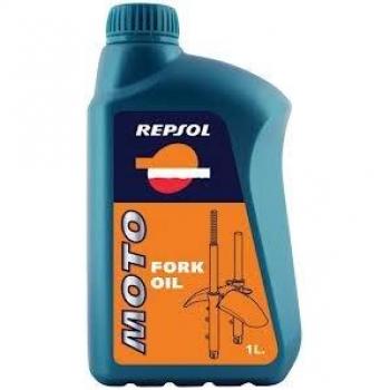 REPSOL Moto Fork Oil 10W Aceite De Motor Para Moto, 1L