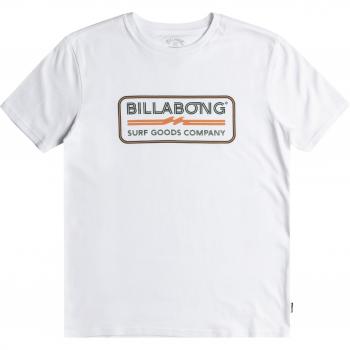Camiseta de niños Billabong Trademark manga corta blanca - XL