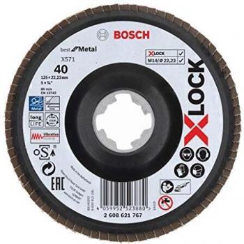 Laminillas_X-LOCK Laminillas X571 Best Metal: 125mm cónico plástico G40