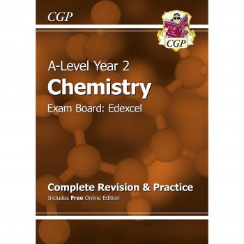 A-Level Chemistry: Edexcel Year 2 Complete Revision & Practice with Online Edition