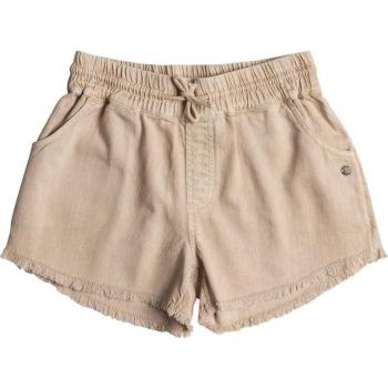 Pantalón corto Roxy Scenic Route beige para niña - 12 años