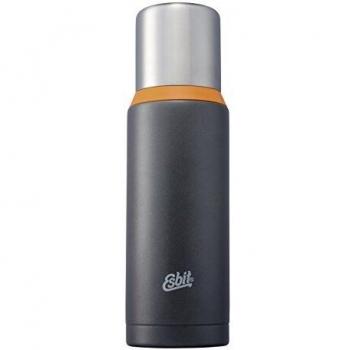 Esbit Acero Inoxidable Botella Aislante, Color Gris Oscuro, tamaño 1000 ml, 0.589, Volumen 1.00liters