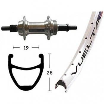 Bike-Parts H-RAD 9Schr ZKR Bicicleta de Paseo, Plata, Size