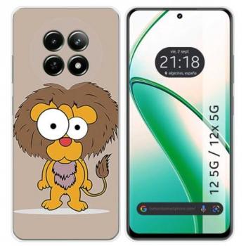Funda de Silicona para Realme 12 5G / 12x 5G con Diseño de León