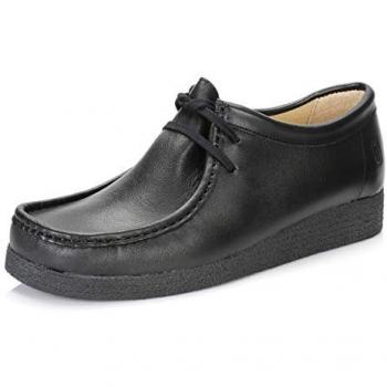 Tower London Apache Black Nappa Leather Shoes - Unisex, Size UK 4