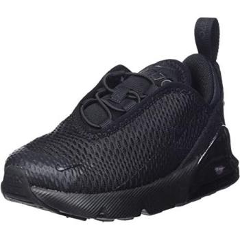 Nike Air Max 270 Infant Trainers - Unisex - Triple Black - Kids Size 21