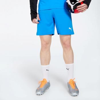 Shorts de fútbol Puma Team Rise para hombre en color azul