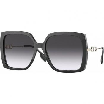 Burberry BE4332 30018G Black/Grey Gradient Square Women's Sunglasses