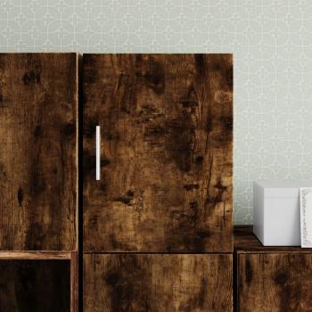 Mueble de pared ahumado roble 30x42,5x40 cm madera multicapa